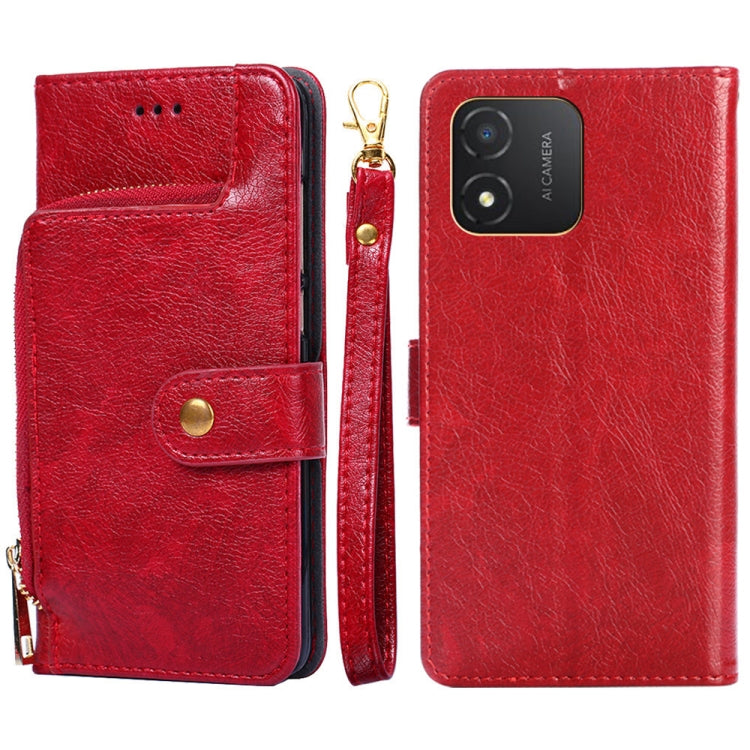 Zipper Bag Leather Phone Case, For Tecno Camon 19 / 19 Pro, For Tecno Pop 6 Pro, For Tecno Pova 4 Pro, For vivo S16e, For vivo Y100 5G, For Xiaomi Redmi Note 12 4G Global