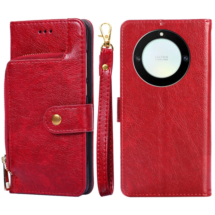 Zipper Bag Leather Phone Case, For Tecno Camon 19 / 19 Pro, For Tecno Pop 6 Pro, For Tecno Pova 4 Pro, For vivo S16e, For vivo Y100 5G, For Xiaomi Redmi Note 12 4G Global