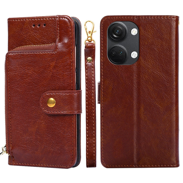 Zipper Bag Leather Phone Case, For Huawei P60 / P60 Pro, For Rakuten Big S, For Rakuten Hand 4G, For Nokia G22, For Honor Magic5, For Honor Magic5 Pro