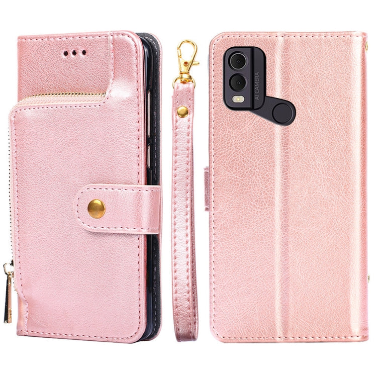 Zipper Bag Leather Phone Case, For Nokia C22, For Nokia C32, For Samsung Galaxy A04e 4G, For Samsung Galaxy A54 5G, For Samsung Galaxy M14 5G