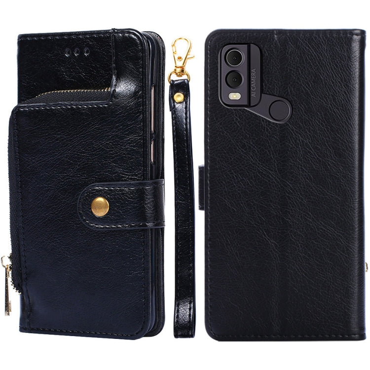 Zipper Bag Leather Phone Case, For Nokia C22, For Nokia C32, For Samsung Galaxy A04e 4G, For Samsung Galaxy A54 5G, For Samsung Galaxy M14 5G