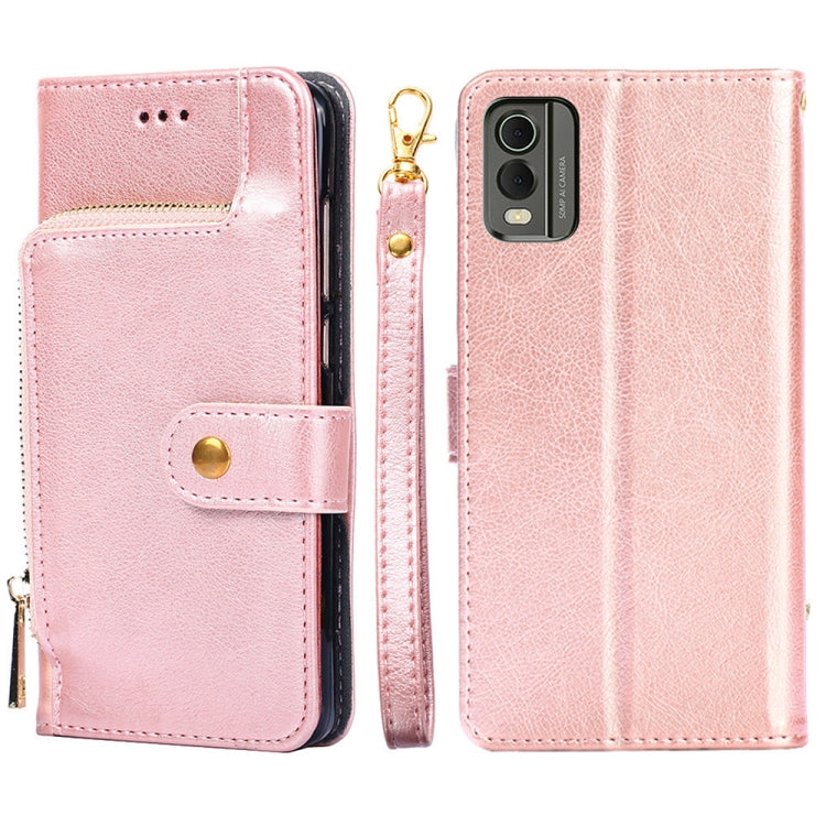 Zipper Bag Leather Phone Case, For Nokia C22, For Nokia C32, For Samsung Galaxy A04e 4G, For Samsung Galaxy A54 5G, For Samsung Galaxy M14 5G