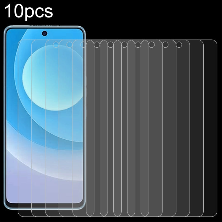 10pcs 0.26mm 9H 2.5D Tempered Glass Film, For Ulefone Note 16 Pro(10 PCS), For Tecno Camon 20 Premier (10 PCS), For Tecno Camon 20 Pro 5G (10 PCS)
