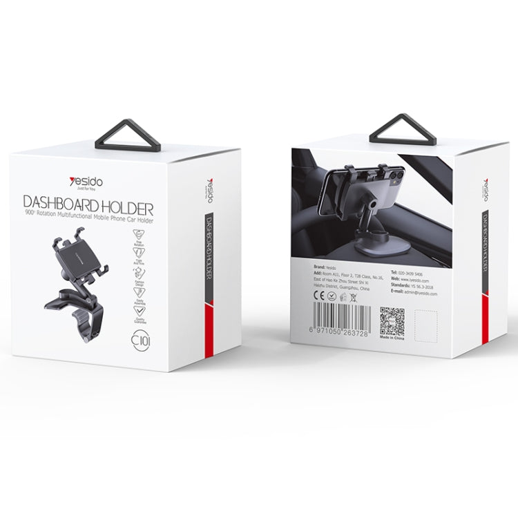 Yesido C101 Car Multifunctional Dashboard Mobile Phone Holder, C101