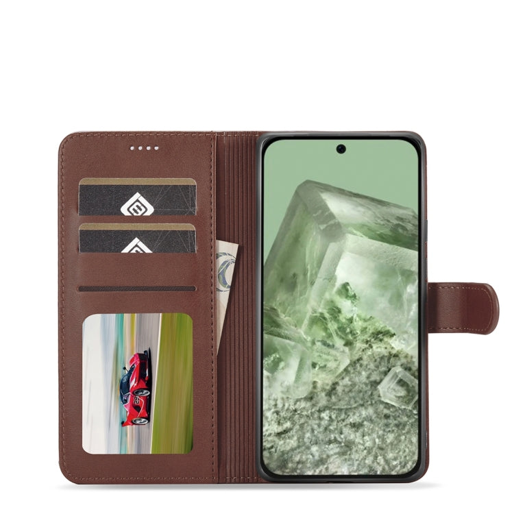 LC.IMEEKE Calf Texture Flip Leather Phone Case, For Google Pixel 7a, For Google Pixel 6a