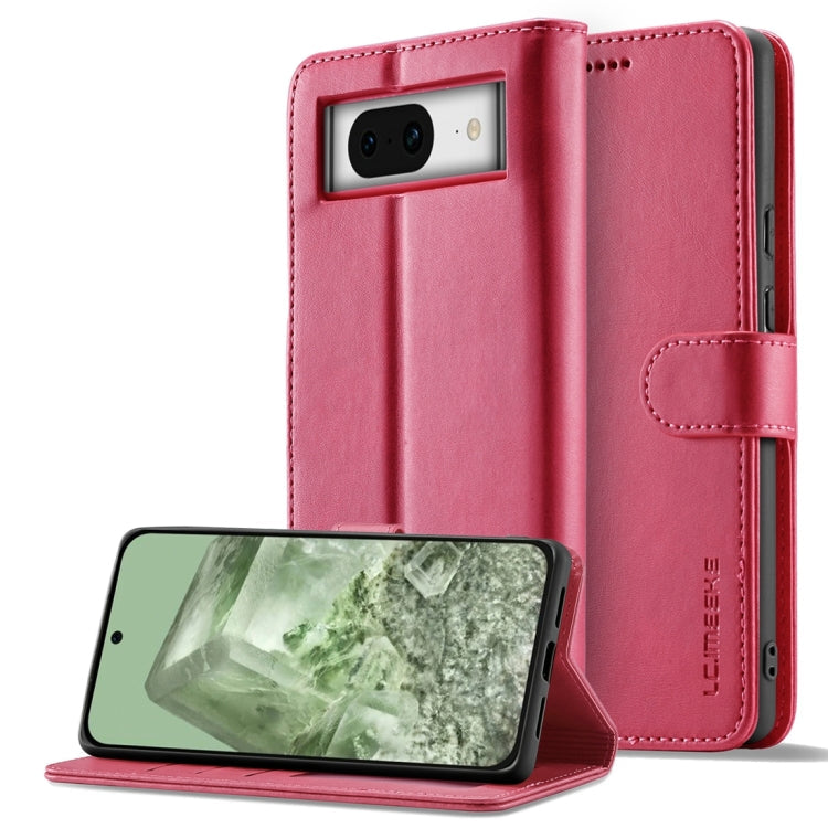 LC.IMEEKE Calf Texture Flip Leather Phone Case, For Google Pixel 7a, For Google Pixel 6a