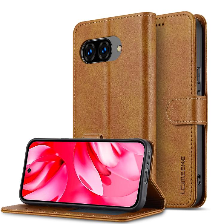 LC.IMEEKE Calf Texture Flip Leather Phone Case, For Google Pixel 9 Pro XL, For Google Pixel 9 / 9 Pro, For Google Pixel 8a, For Google Pixel 8