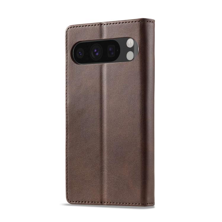 LC.IMEEKE Calf Texture Flip Leather Phone Case, For Google Pixel 10a, For Google Pixel 10 Pro XL, For Google Pixel 10 / 10 Pro, For Google Pixel 9a