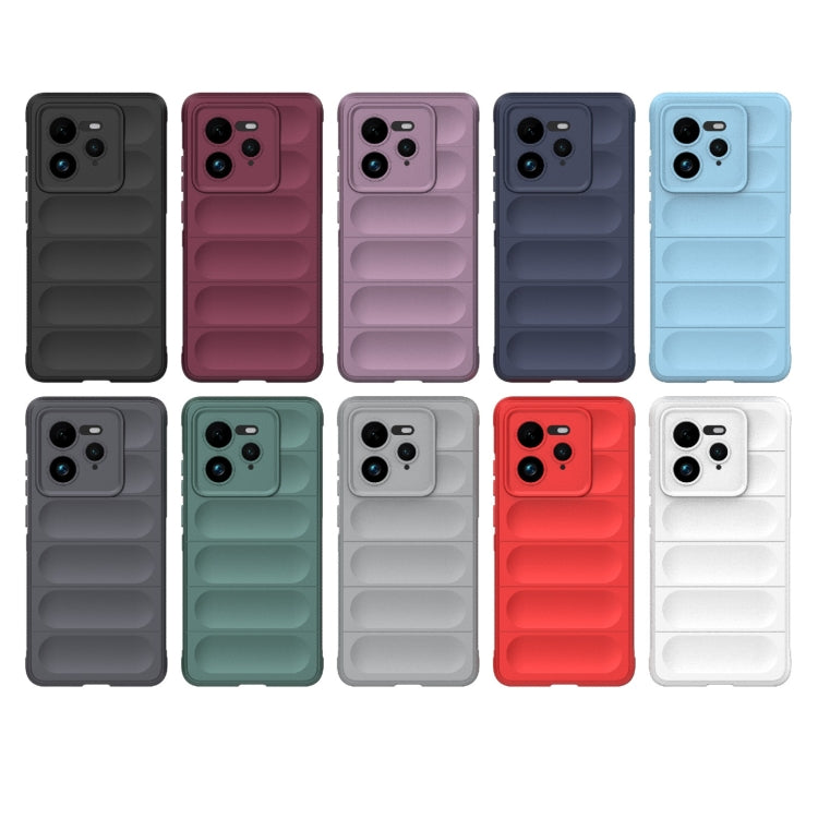 Magic Shield TPU + Flannel Phone Case, For Realme GT 7 Pro 5G, For Realme P2 Pro 5G Global