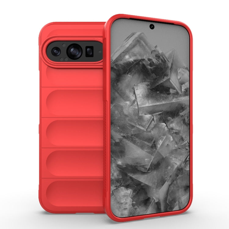 Magic Shield TPU + Flannel Phone Case, For Google Pixel 9 5G Global, For Google Pixel 8 Pro 5G