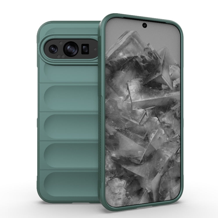 Magic Shield TPU + Flannel Phone Case, For Google Pixel 9 5G Global, For Google Pixel 8 Pro 5G