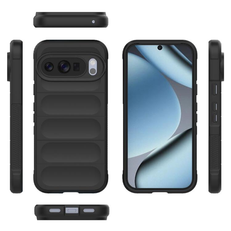 Magic Shield TPU + Flannel Phone Case, For Google Pixel 9 5G Global, For Google Pixel 8 Pro 5G