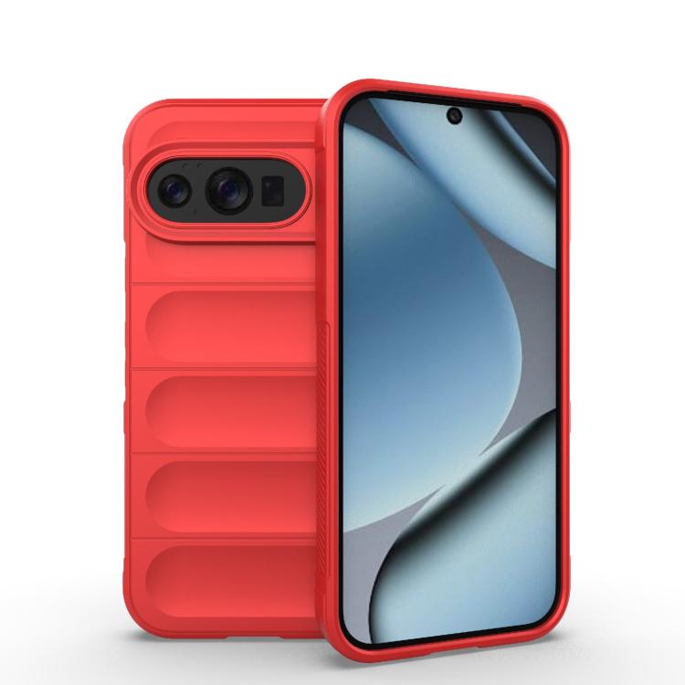 Magic Shield TPU + Flannel Phone Case, For Google Pixel 9 5G Global, For Google Pixel 8 Pro 5G