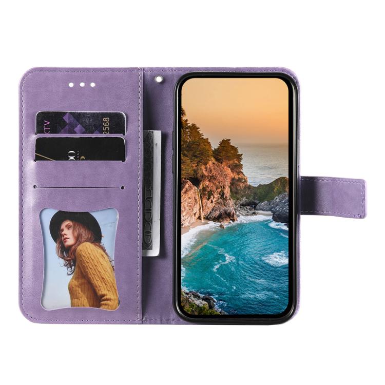 Seven-petal Flowers Embossing Leather Phone Case, For Huawei Maimang 40 5G, For Huawei nova 14, For Huawei Enjoy 80, For Huawei nova 13 Pro