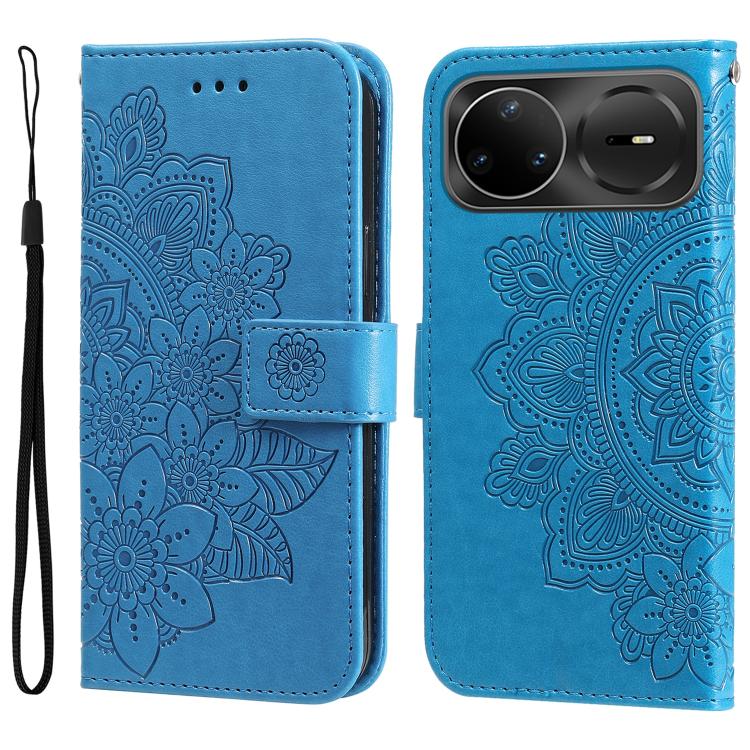 Seven-petal Flowers Embossing Leather Phone Case, For Huawei nova 15 Pro / nova 15 Ultra, For Huawei Mate 70 Air 5G, For Huawei nova 14 Lite, For Huawei Maimang 40 5G