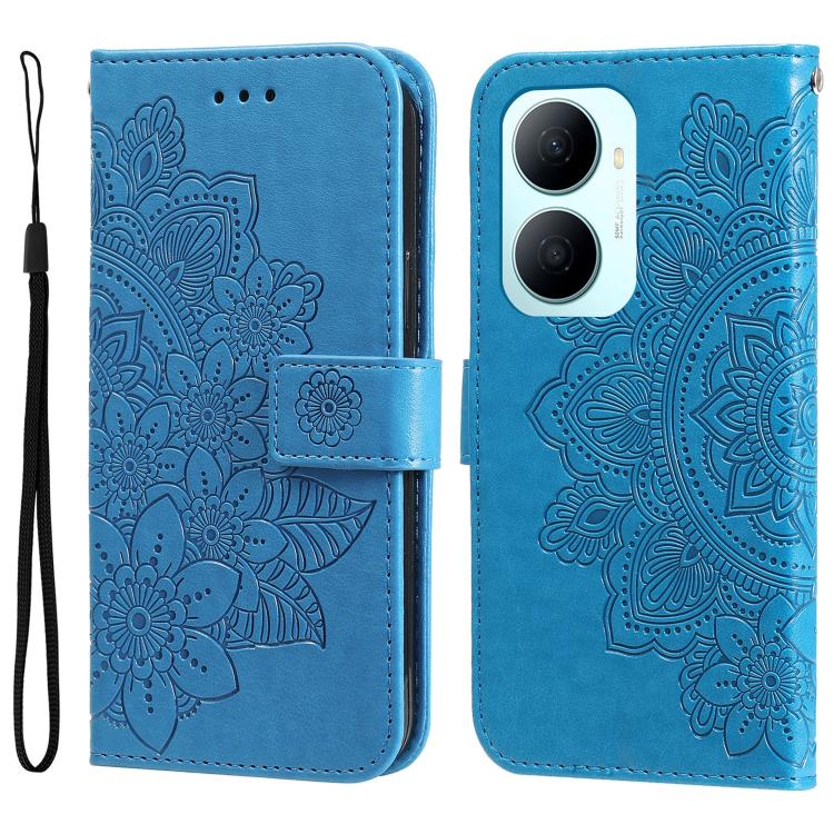 Seven-petal Flowers Embossing Leather Phone Case, For Huawei nova 15 Pro / nova 15 Ultra, For Huawei Mate 70 Air 5G, For Huawei nova 14 Lite, For Huawei Maimang 40 5G