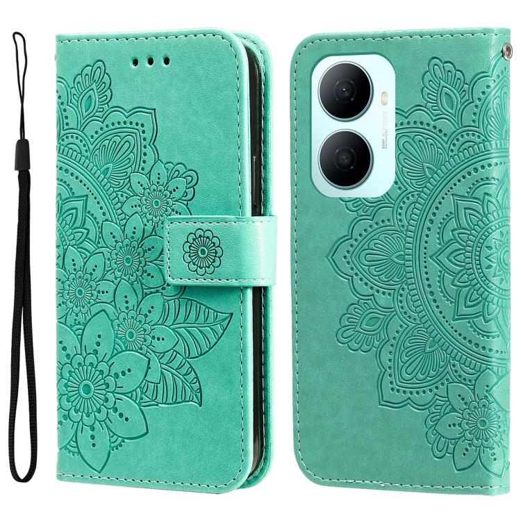 Seven-petal Flowers Embossing Leather Phone Case, For Huawei nova 15 Pro / nova 15 Ultra, For Huawei Mate 70 Air 5G, For Huawei nova 14 Lite, For Huawei Maimang 40 5G
