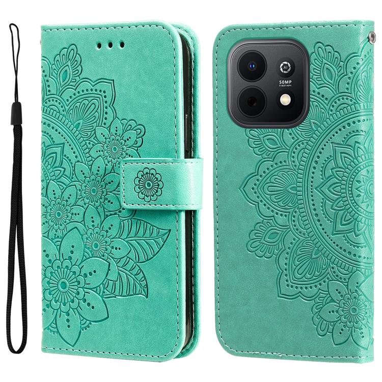 Seven-petal Flowers Embossing Leather Phone Case, For Huawei Enjoy 80 Plus, For Huawei nova 15 Pro / nova 15 Ultra, For Huawei Mate 70 Air 5G, For Huawei nova 14 Lite