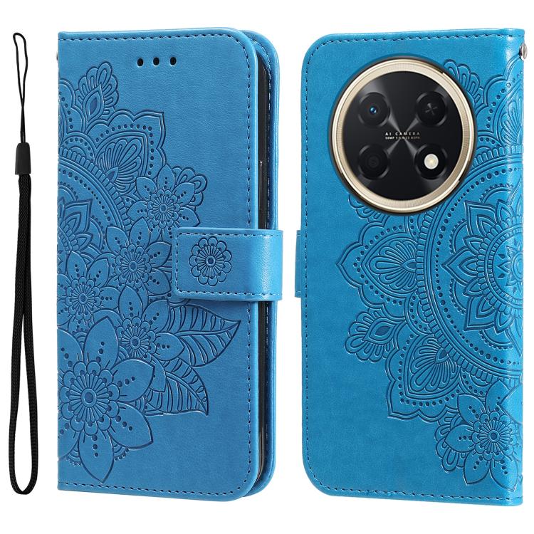 Seven-petal Flowers Embossing Leather Phone Case, For Huawei Enjoy 80 Plus, For Huawei nova 15 Pro / nova 15 Ultra, For Huawei Mate 70 Air 5G, For Huawei nova 14 Lite