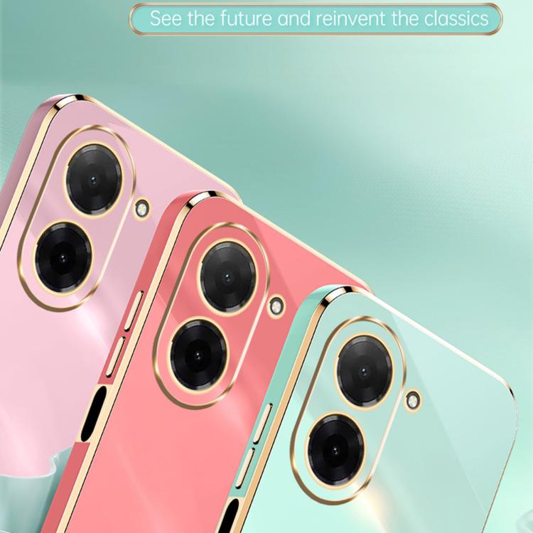XINLI Straight Edge 6D Electroplate TPU Phone Case, For Redmi A5 4G 171.7mm / Poco C71, For Redmi Turbo 4 Pro, For Redmi Note 14 Pro 4G Global