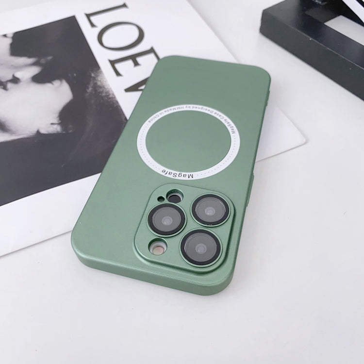 Magsafe Magnetic PC Shockproof Phone Case With Camera Lens, For iPhone 13 Pro, For iPhone 13, For iPhone 14 Pro Max