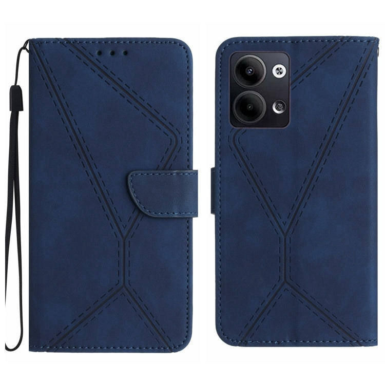 Stitching Embossed Leather Phone Case, For OPPO Reno8 T 4G, For OPPO Reno8 T 5G/A1 Pro 5G, For OPPO Reno9/Reno9 Pro 5G, For OPPO Reno9 Pro+