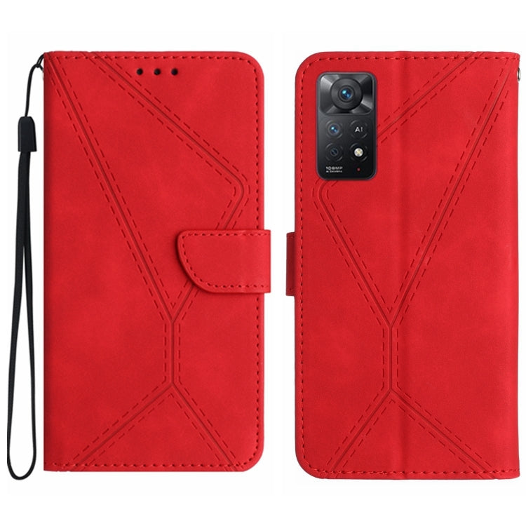 Stitching Embossed Leather Phone Case, For Xiaomi Redmi Note 12 Pro+, For Redmi Note 12 Pro 5G, For Xiaomi POCO X5 Pro, For Xiaomi Redmi Note 12 5G