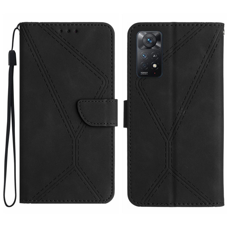 Stitching Embossed Leather Phone Case, For Xiaomi Redmi Note 12 Pro+, For Redmi Note 12 Pro 5G, For Xiaomi POCO X5 Pro, For Xiaomi Redmi Note 12 5G