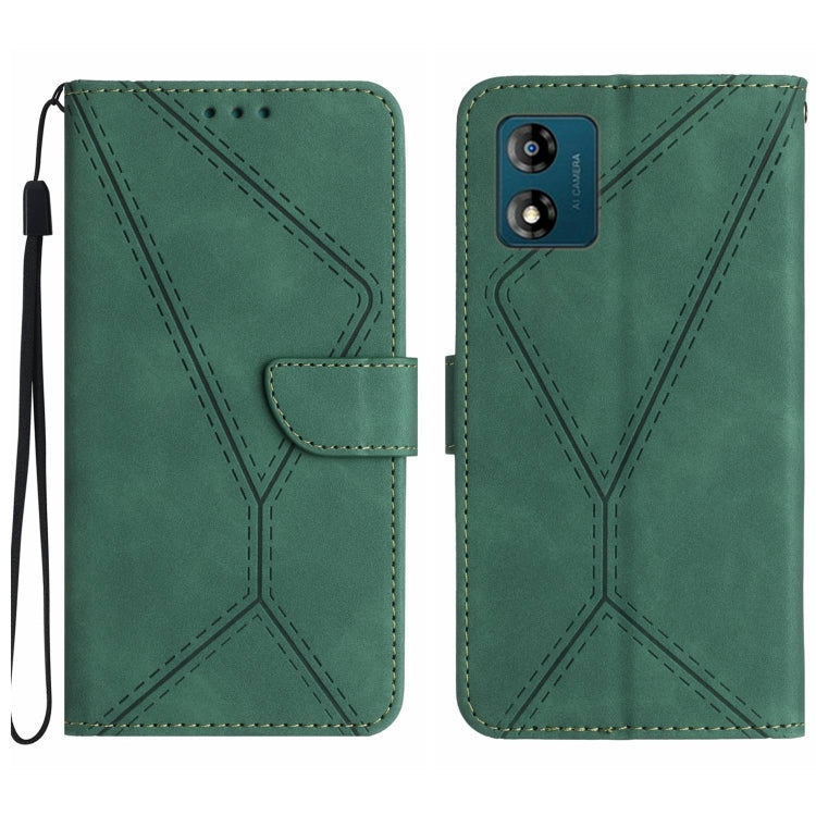 Stitching Embossed Leather Phone Case, For Motorola Moto G Stylus 5G 2023, For Motorola Edge 40 Pro 5G, For Moto G53 5G / G23 / G13 4G, For Motorola Moto E13 4G