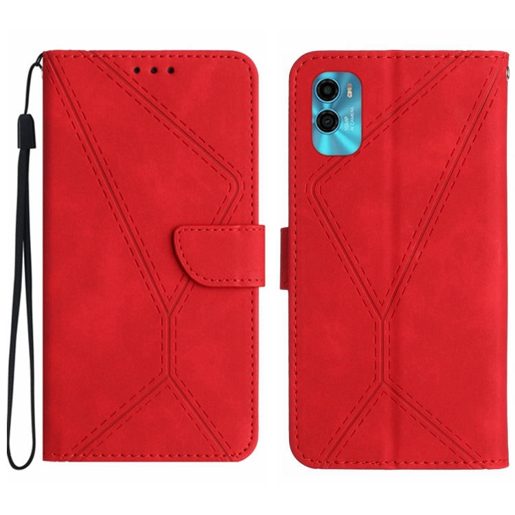 Stitching Embossed Leather Phone Case, For Motorola Moto E22 / E22i 4G, For Motorola Moto E22S / G22 4G, For Motorola Moto G52J, For Motorola Moto G Stylus 5G 2022