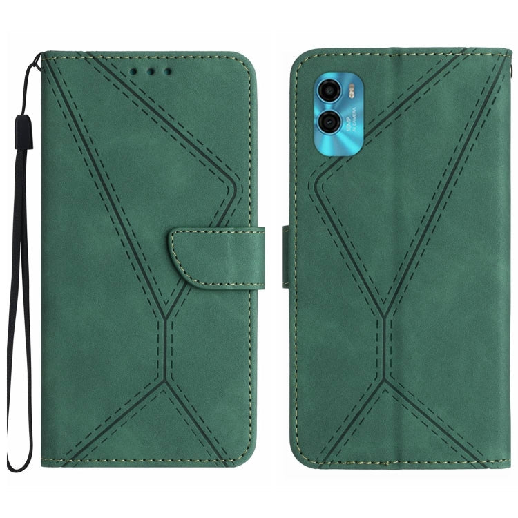 Stitching Embossed Leather Phone Case, For Motorola Moto E22 / E22i 4G, For Motorola Moto E22S / G22 4G, For Motorola Moto G52J, For Motorola Moto G Stylus 5G 2022