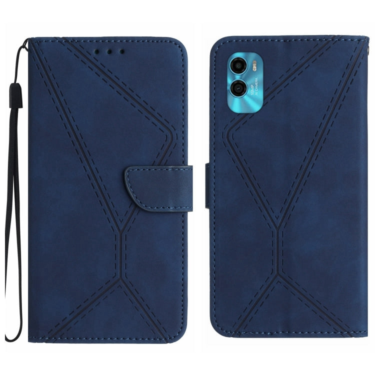 Stitching Embossed Leather Phone Case, For Motorola Moto E22 / E22i 4G, For Motorola Moto E22S / G22 4G, For Motorola Moto G52J, For Motorola Moto G Stylus 5G 2022