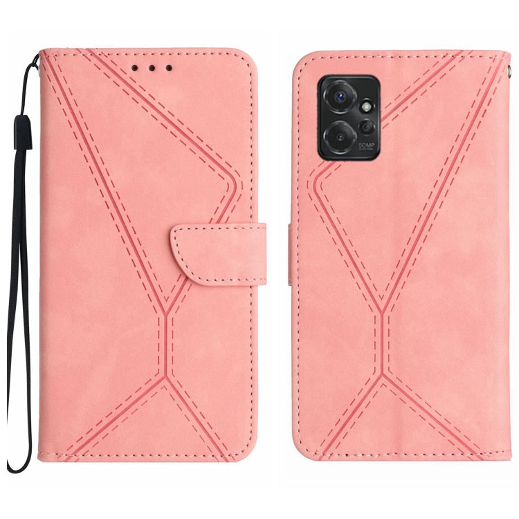 Stitching Embossed Leather Phone Case, For Motorola Edge 40 Neo, For Motorola Moto G14, For Motorola Edge 40, For Motorola Moto G Power 2023