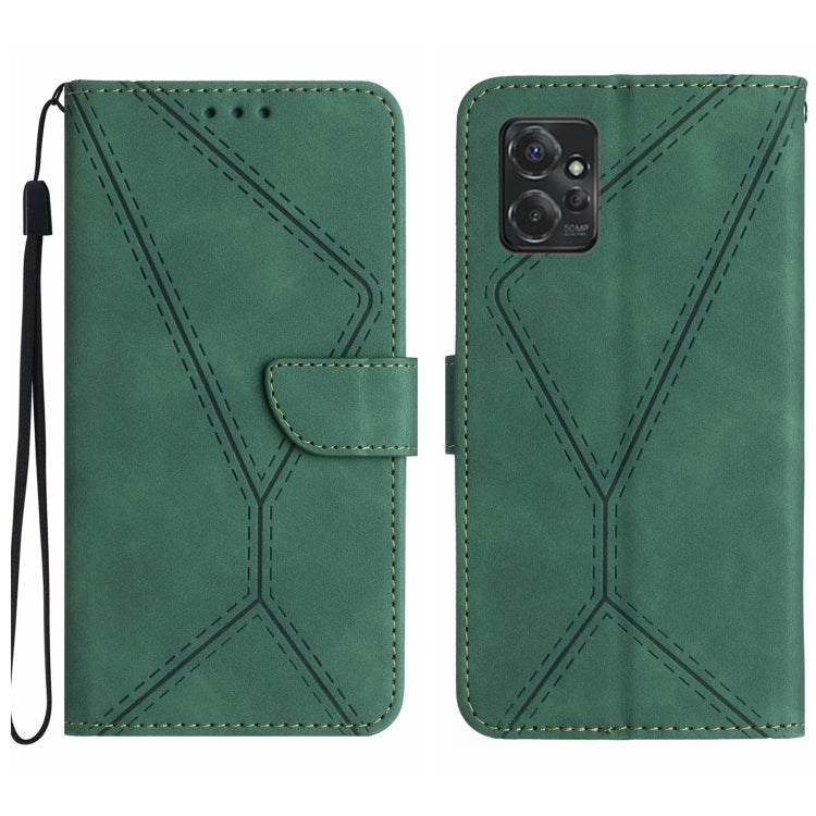 Stitching Embossed Leather Phone Case, For Motorola Edge 40 Neo, For Motorola Moto G14, For Motorola Edge 40, For Motorola Moto G Power 2023
