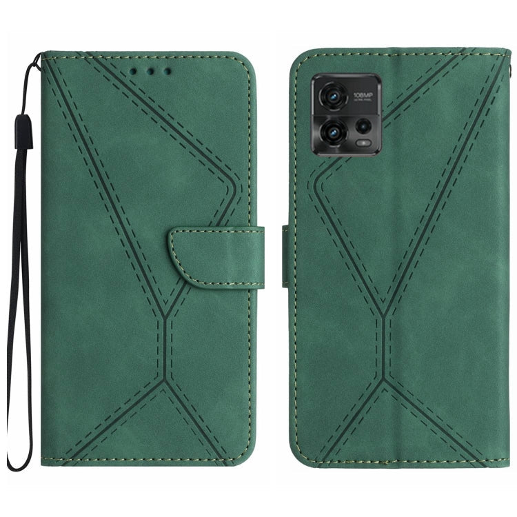 Stitching Embossed Leather Phone Case, For Motorola Moto G 5G 2023, For Motorola Moto G Play 2023, For Motorola Moto G72 4G, For Motorola Moto E22 / E22i 4G