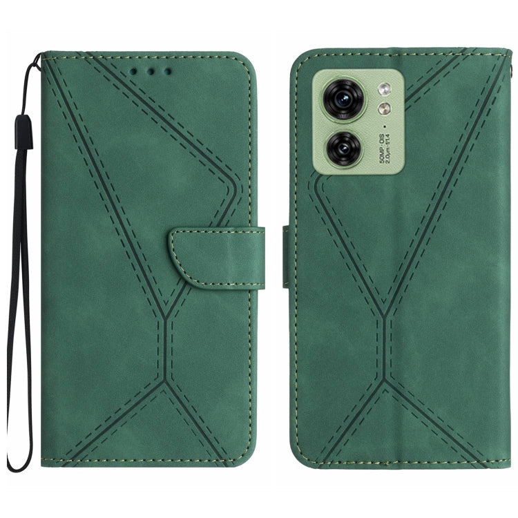Stitching Embossed Leather Phone Case, For Motorola Edge 40 Neo, For Motorola Moto G14, For Motorola Edge 40, For Motorola Moto G Power 2023