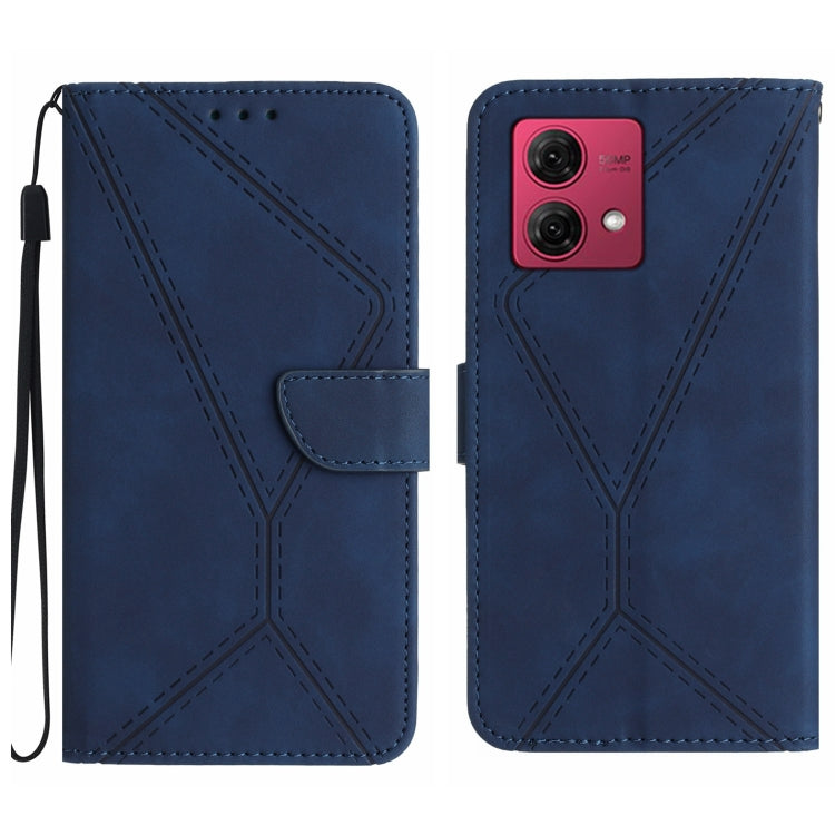 Stitching Embossed Leather Phone Case, For Motorola Edge 40 Neo, For Motorola Moto G14, For Motorola Edge 40, For Motorola Moto G Power 2023