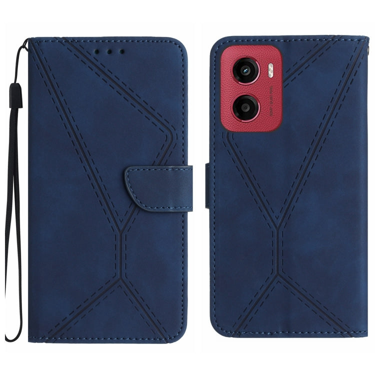 Stitching Embossed Leather Phone Case, For Motorola Edge 60 5G, For Motorola Moto G Stylus 5G 2025, For Motorola Moto G05, For Motorola Moto G15