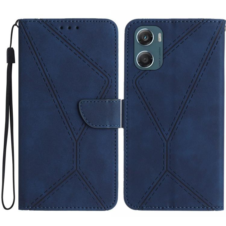 Stitching Embossed Leather Phone Case, For Motorola Edge 60 Neo 5G, For Motorola Moto G06 4G, For Motorola Moto G86 5G, For Motorola Moto G56 5G