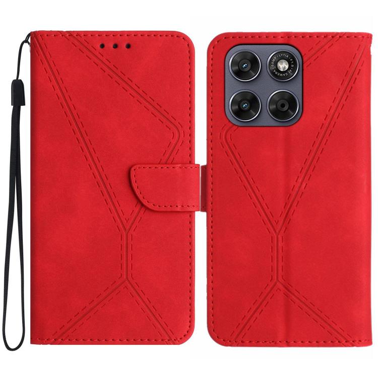 Stitching Embossed Leather Phone Case, For Motorola Edge 70 Fusion 5G, For Motorola Moto G67 5G / G77 5G, For Motorola Moto G67 Power 5G, For Motorola Edge 70 5G Global
