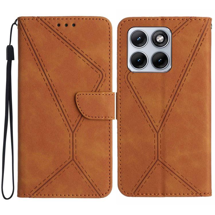 Stitching Embossed Leather Phone Case, For Motorola Edge 70 Fusion 5G, For Motorola Moto G67 5G / G77 5G, For Motorola Moto G67 Power 5G, For Motorola Edge 70 5G Global
