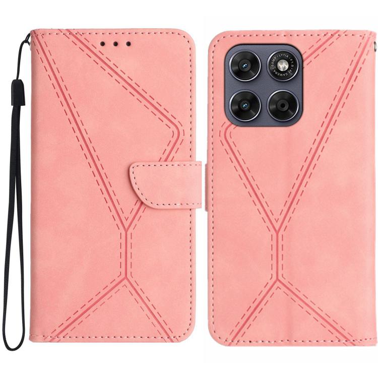 Stitching Embossed Leather Phone Case, For Motorola Edge 70 Fusion 5G, For Motorola Moto G67 5G / G77 5G, For Motorola Moto G67 Power 5G, For Motorola Edge 70 5G Global
