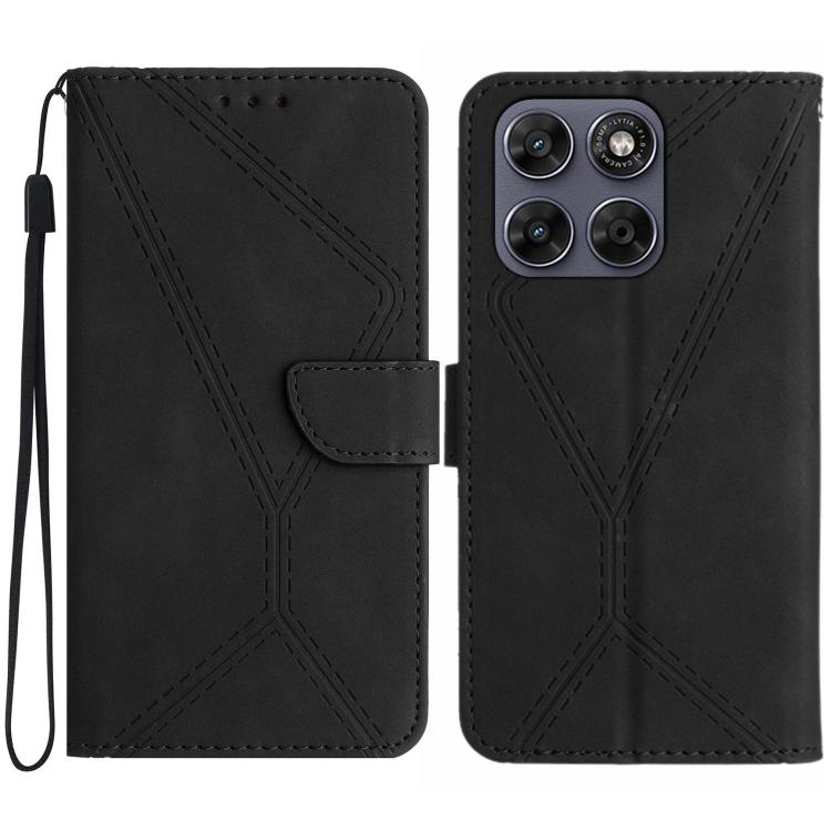 Stitching Embossed Leather Phone Case, For Motorola Edge 70 Fusion 5G, For Motorola Moto G67 5G / G77 5G, For Motorola Moto G67 Power 5G, For Motorola Edge 70 5G Global