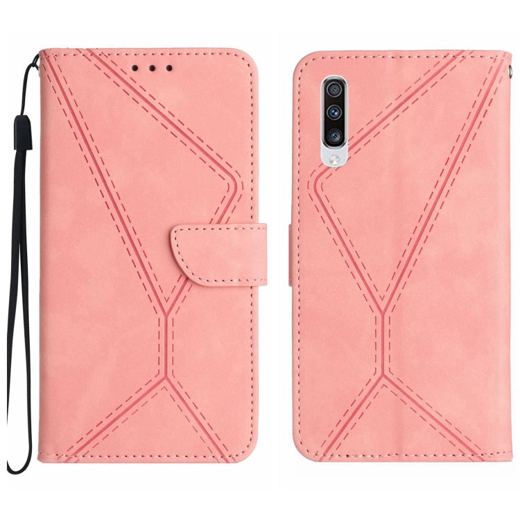 Stitching Embossed Leather Phone Case, For Samsung Galaxy A33 5G, For Samsung Galaxy A34 5G, For Samsung Galaxy A40, For Samsung Galaxy A50 / A50s