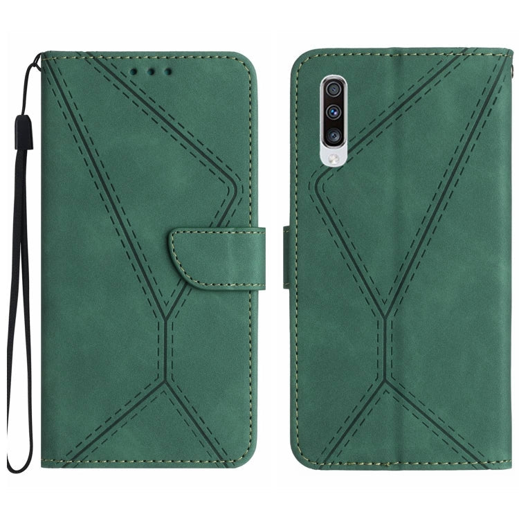 Stitching Embossed Leather Phone Case, For Samsung Galaxy A33 5G, For Samsung Galaxy A34 5G, For Samsung Galaxy A40, For Samsung Galaxy A50 / A50s
