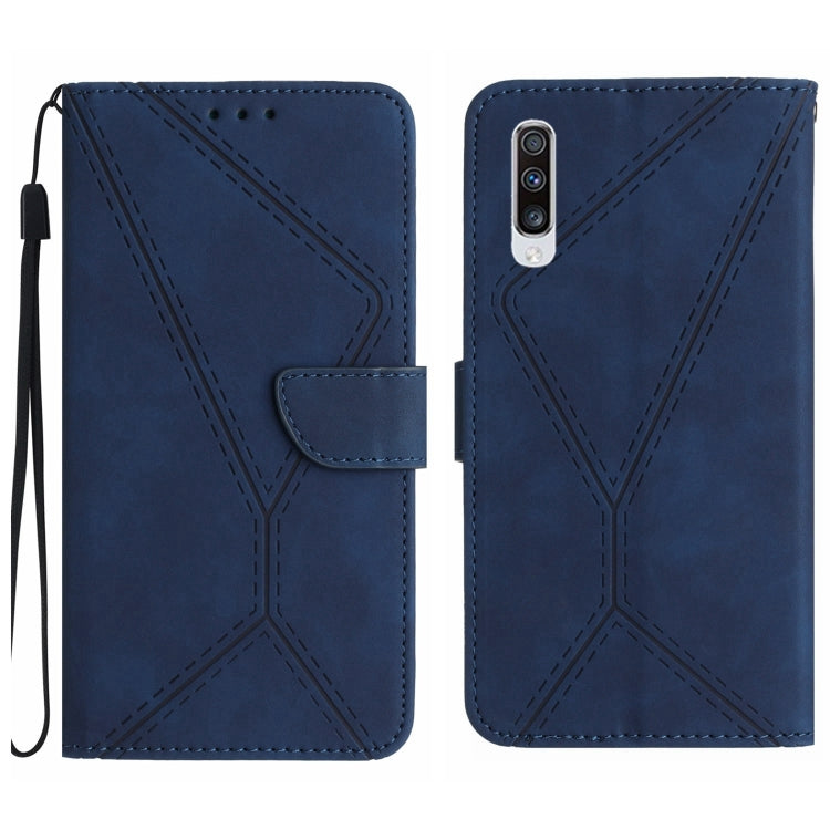 Stitching Embossed Leather Phone Case, For Samsung Galaxy A33 5G, For Samsung Galaxy A34 5G, For Samsung Galaxy A40, For Samsung Galaxy A50 / A50s
