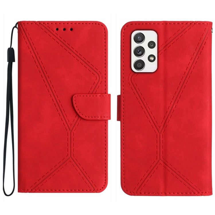 Stitching Embossed Leather Phone Case, For Samsung Galaxy A51 4G, For Samsung Galaxy A51 5G, For Samsung Galaxy A52 / A52s, For Samsung Galaxy A53 5G
