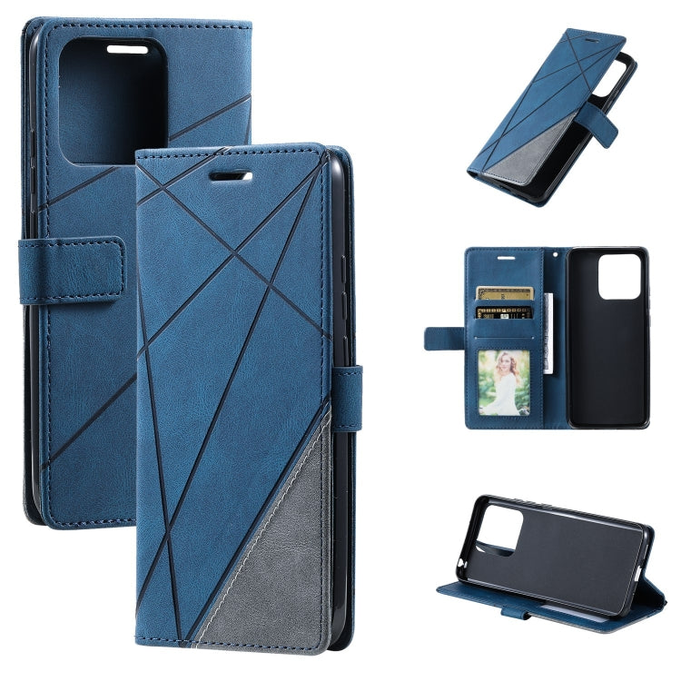 Skin Feel Splicing Leather Phone Case, For Xiaomi 13