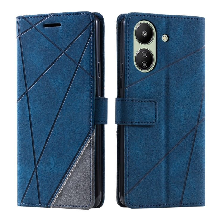 Skin Feel Splicing Leather Phone Case, For Xiaomi Redmi 13C, For Xiaomi Redmi Note 13 Pro+, For Xiaomi Redmi Note 13 Pro 5G, For Xiaomi 13T / Redmi K60 Ultra
