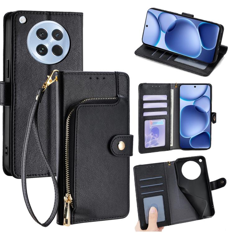 Zipper Bag Leather Phone Case, For OPPO K13 Turbo Pro 5G, For OPPO Reno14 F 5G, For OPPO A5x 5G Global, For OPPO A5 5G 2025 Global, For OPPO Find X8s+ 5G, For OPPO Find X8s 5G